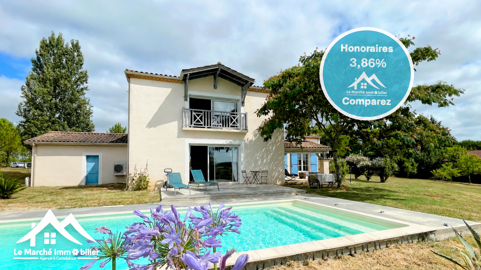 Magnifique villa de 196m2 tout proche de Tonneins